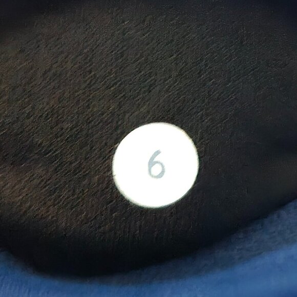 Lululemon Run: For Your Life Crop - 6 Wee Are From Space Limitless Blue Black - Picture 7 of 7